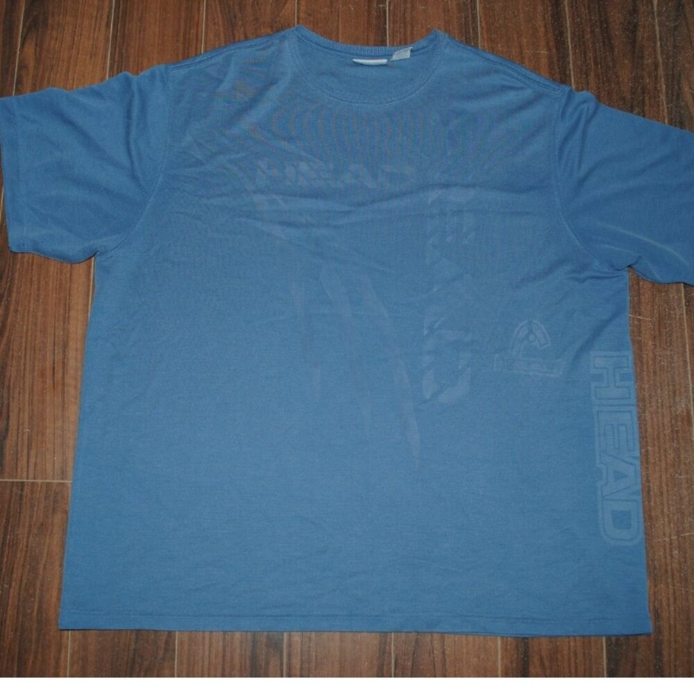 Breakwater Head Short Sleeve Blue T Shirt XL Surf Chest 52"